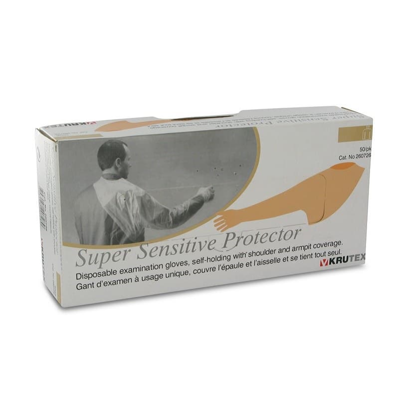 Armlength s/sensitive shoulder protector gloves – box 50