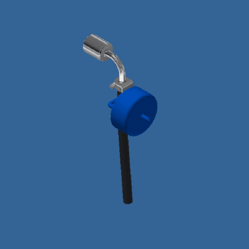 Dairymaster standard and industrial plate cooler auto drain assembly