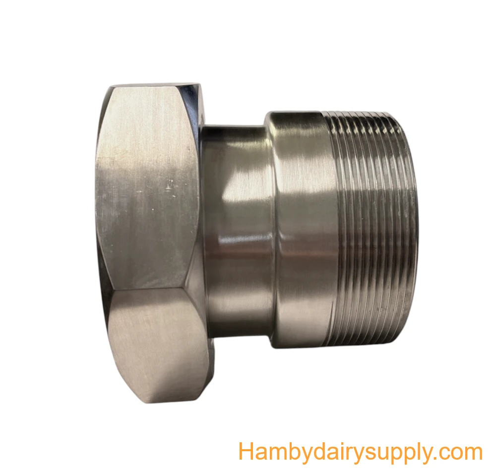 Welded Tank Valve adapter kit - Bevel seat to NPT Pipe Thread - 4.0 inch - Call To Order