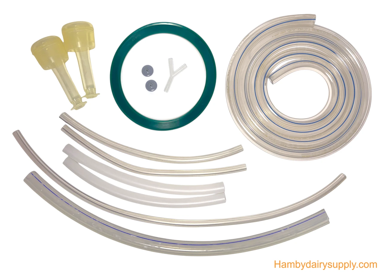 Spare Parts Kit for 1 Goat Top Flow Z Bucket Milkers - Full Size Goats 7036-1702-030