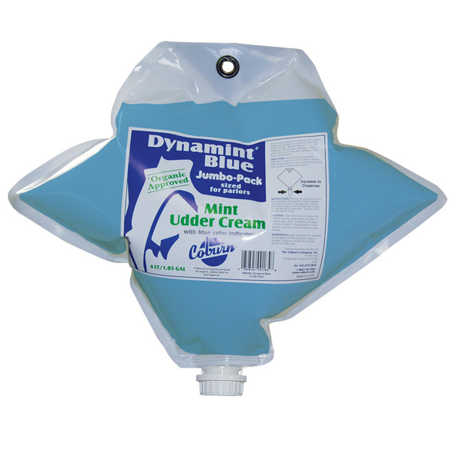 Dynamint Blue Peppermint oil Udder Cream Jumbo-Pack - 4L Bag