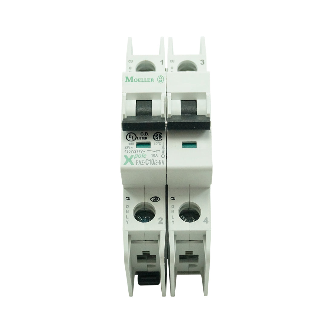 Circuit breaker 10A - 2pol