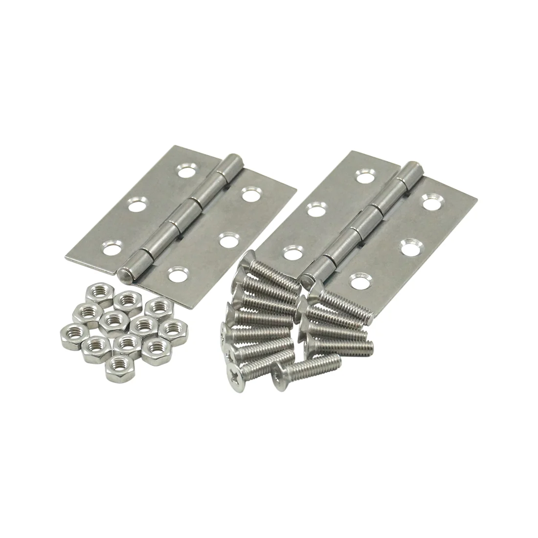 Mounting kit for robot box door, stainless steel