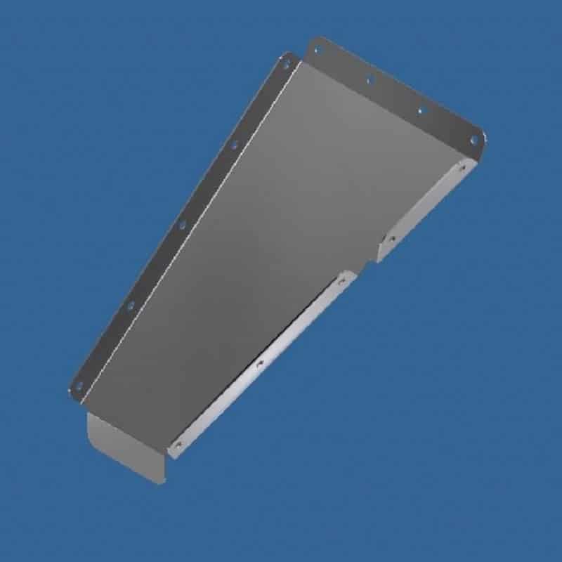 Dairymaster Feeder Hopper Base Divider (Right hand)