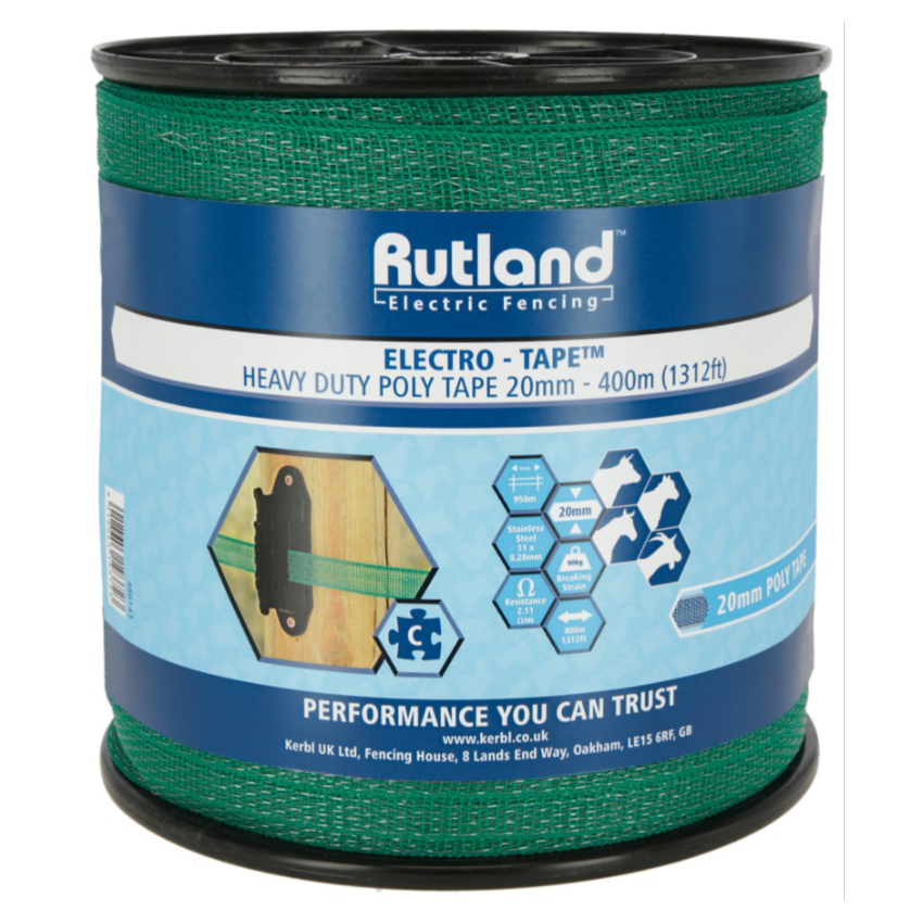 Rutland Electro Green Tape (Various Sizes)