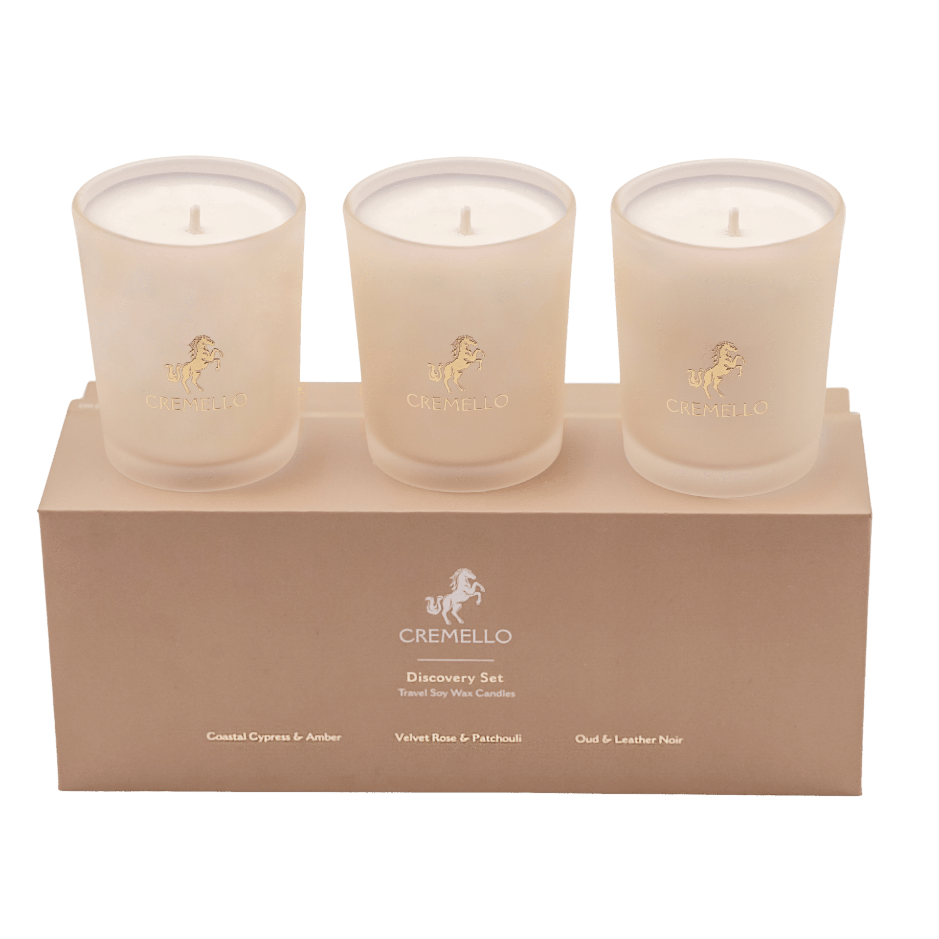 Cremello Gift Pack – 3 pack 80g Wax Candles