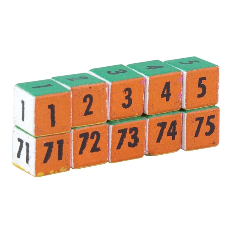 Bray magnet numbered pack of 75 – various options