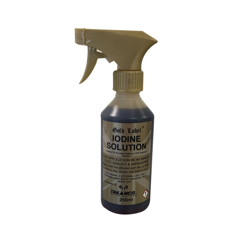 Gold Label Iodine Solution GLD0160