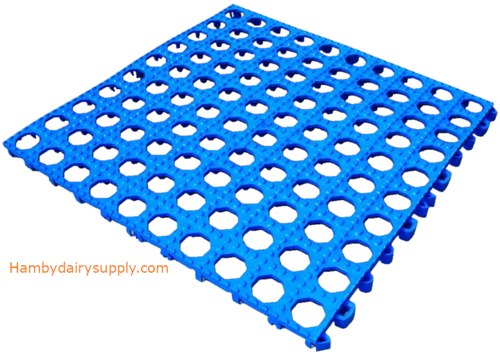 Parlor Floor Mat - Blue - 20 x 20 x 1 (Case of 10) Call To Order 4999-1110-170