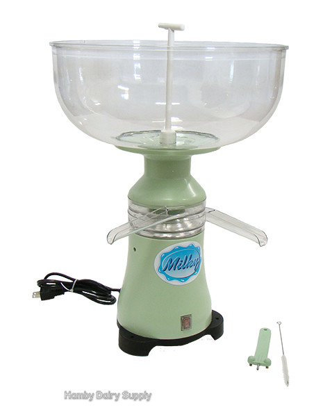 115 volt HOME CREAM SEPARATOR - ELECTRIC - 23 gallons per hour