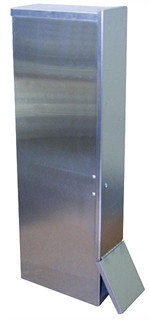 **Front Load** MILK FILTER DISPENSER for 2 x 24 Stainless Steel FH324 FH324