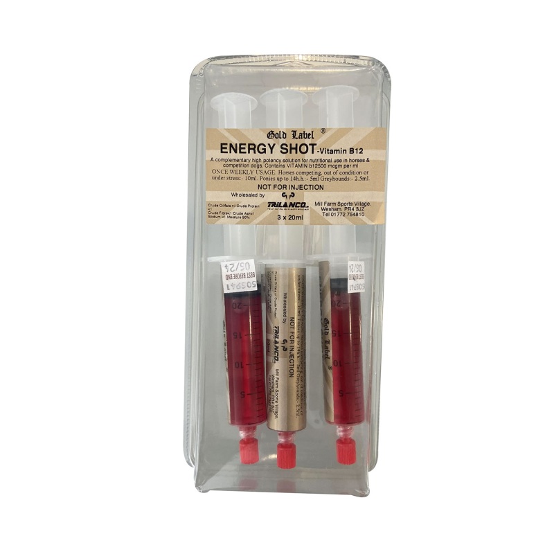Gold Label Energy Shot Syringe GLD0005