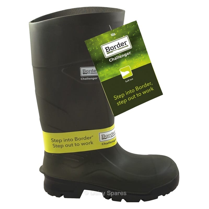 Border challenger wellington boots