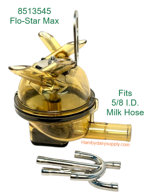 BouMatic Flo-Star Max Cow Milking claw for 5/8 Milk Hose OEM 7750-0128-368
