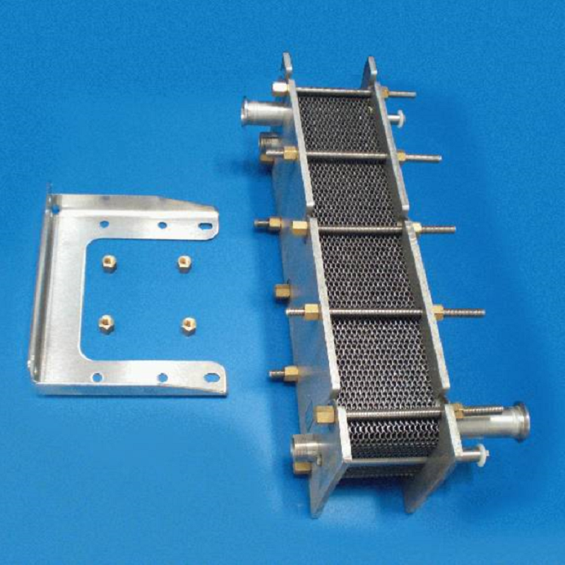 Dairymaster standard double stage stainless steel plate cooler (66+1 plate)