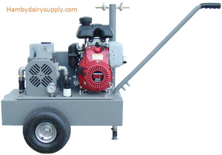 Call to Order - HD Portable Vacuum Supply for 1 or 2 buckets - Gasoline Powered - Made in USA