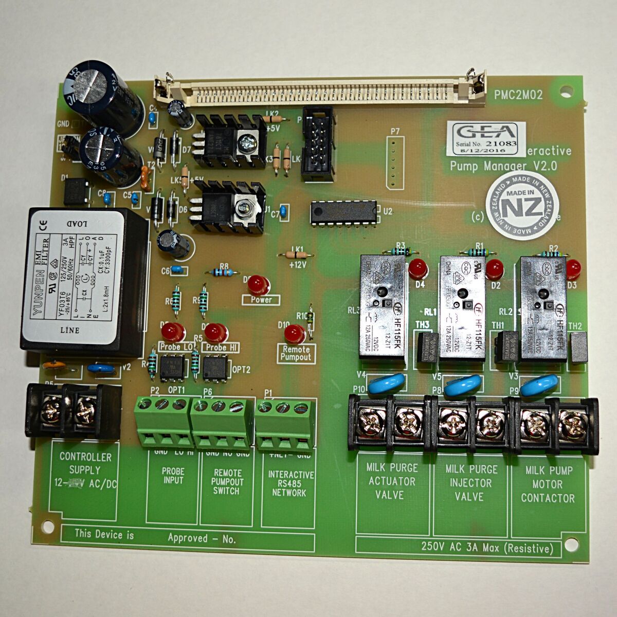 Intelstart/Intelpump PCB Complete 8802-7300-084