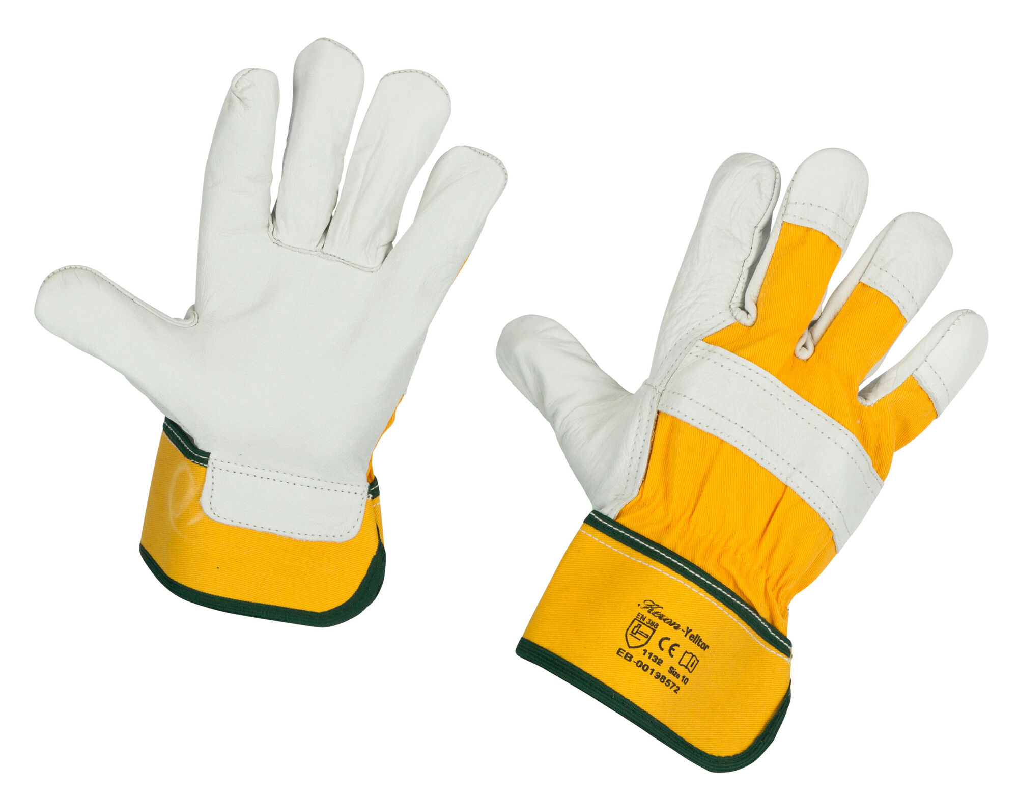 Rindsvollleder-Handschuh "Yelltor"