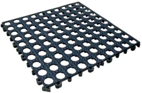 Parlor Floor Mat - Black 20 x 20 x 1 (case of 10) Call To Order 4999-1110-173