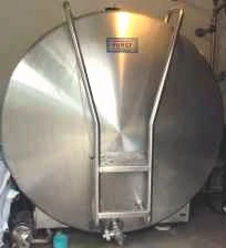 Sold! Used Surge 1600 gallon milk cooler with twin condensing units