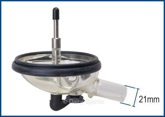 Fullwood Clearflow Claw Bowl Complete with Shut Off for Domed Base (021746) – MC200 MC200