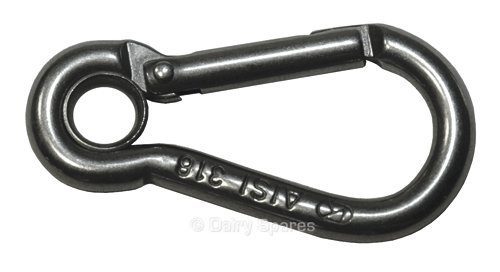 Stainless Steel Snap Hook with Eye – SN61S SN61S