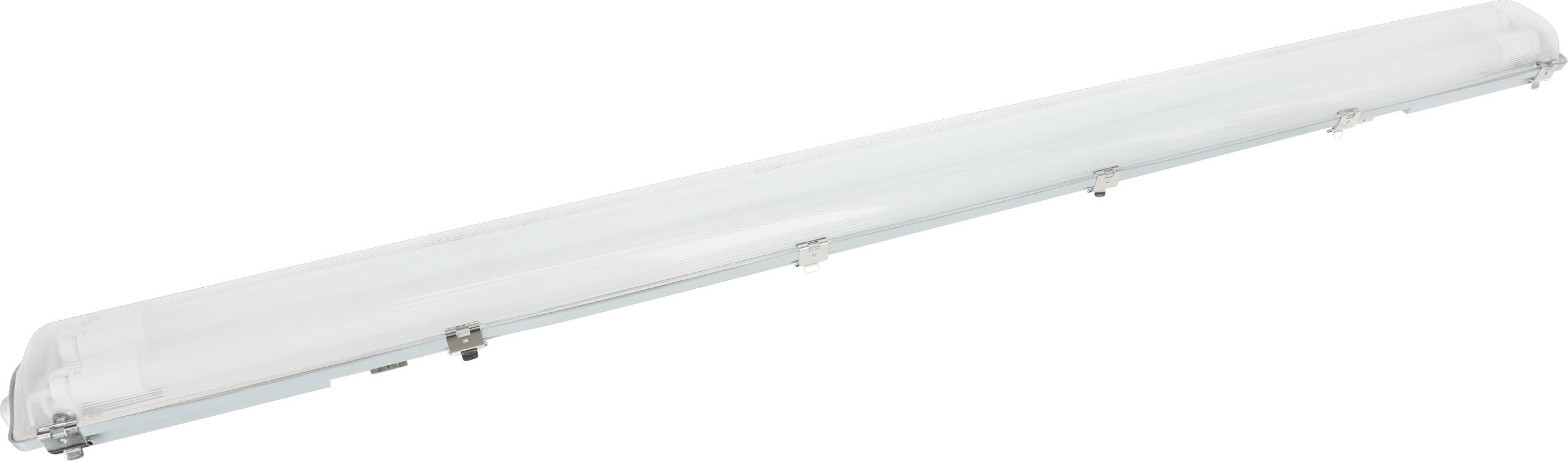 Feuchtraum-Wannenleuchte 150cm 2-flammig, inkl. 2x LED-Röhren