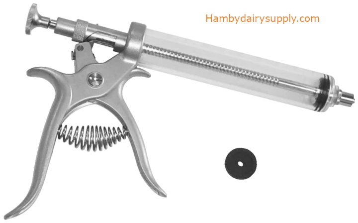 STBAO Cowboy style Metal Pistol Grip Syringe LL 50 cc