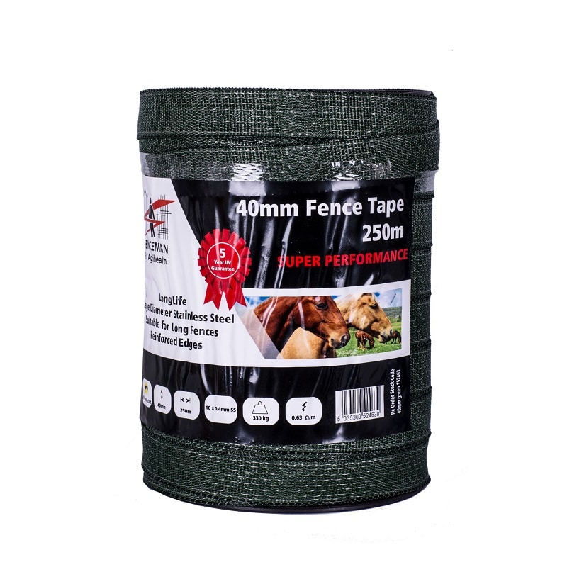 Fenceman 40mm super performance tape 250m