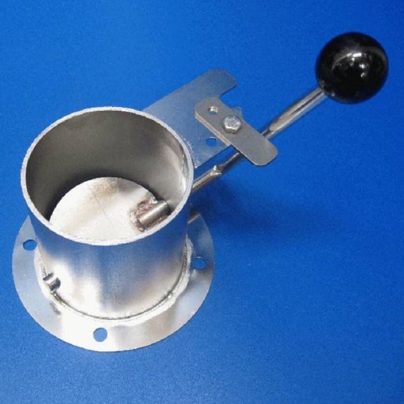 Dairymaster Universal S/S Auger Box Manual Outlet (Round)