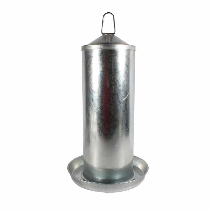 Galvanised poultry drinker 5lt