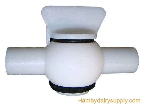 Delrin Valve for 5/8 I.D. Milk Hose