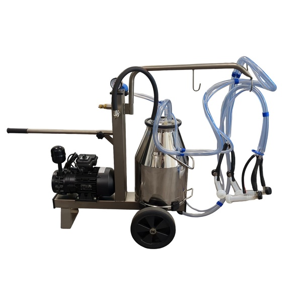 Profimilker S/S Frame Sheep With 1 S/S Bucket And 2 Milking Units