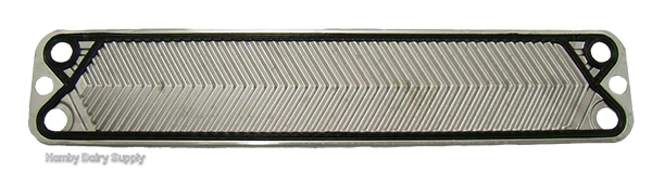Stainless steel plate with nitrile gasket. fits New Zealand Plate Cooler