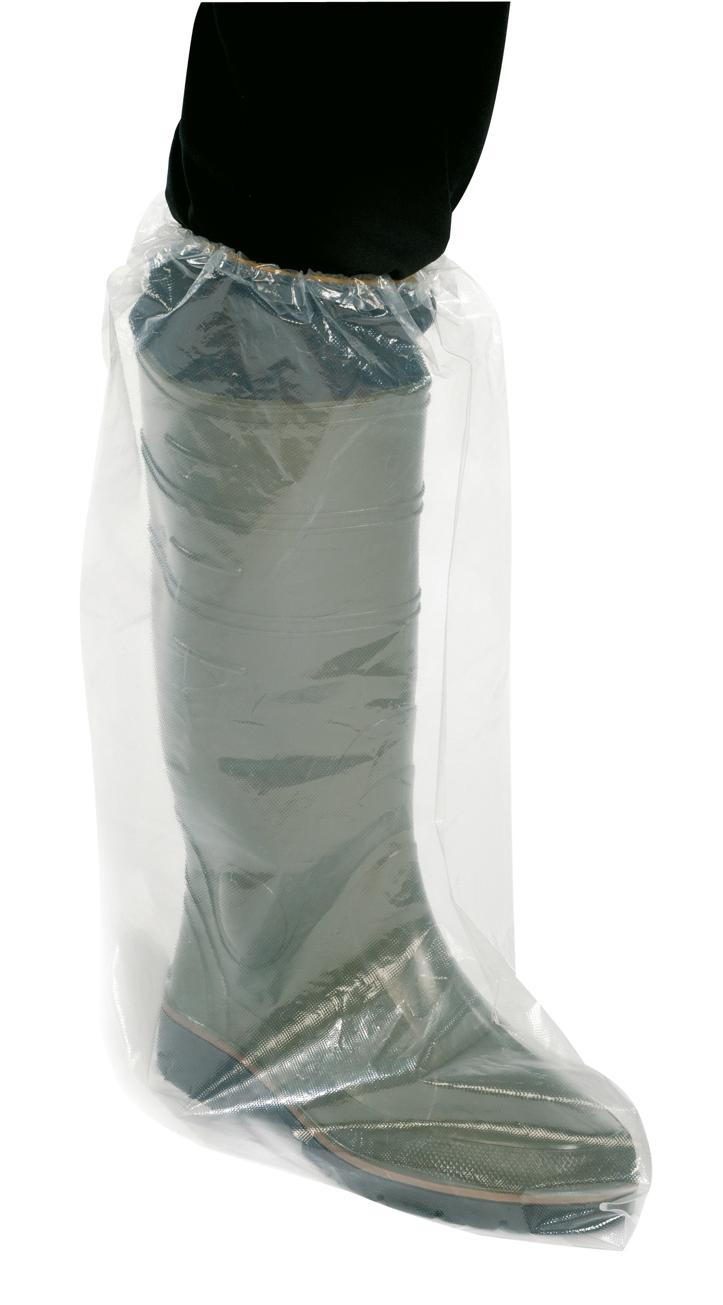 Einmalüberschuhe, hohe Ausführung 400x500mm | 100 Stück