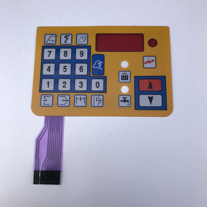 Fullwood fullflow mm85/mm95 keypad membrane 094731F