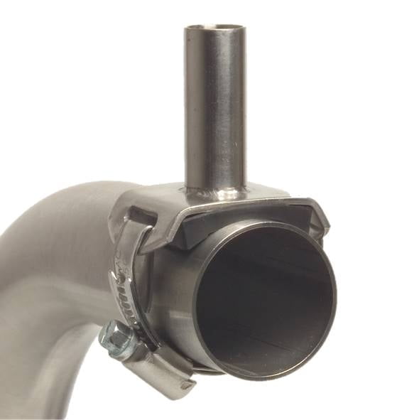 Stainless Steel Straight Milk Entry Hose Clamp
