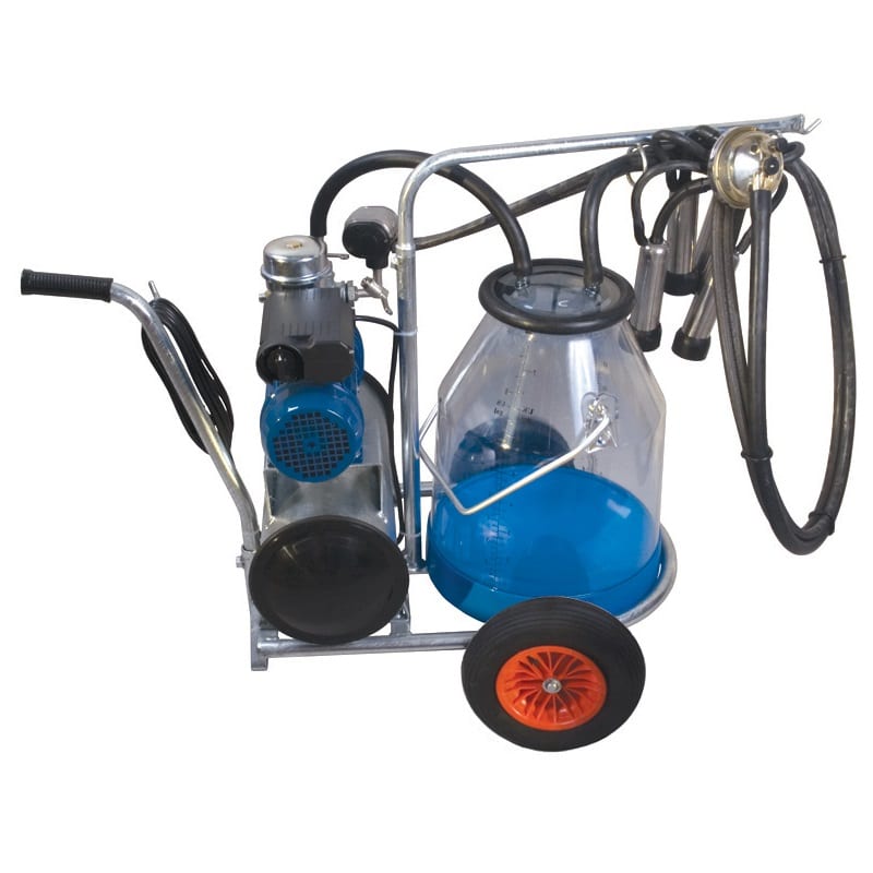 Dairy Spares Portable Milking Machine (Single Bucket) DB220
