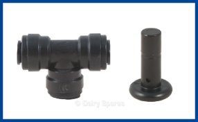 Cotswold ‘T’ Push In c/w Blanking Plug (Single) – CW14 CW14