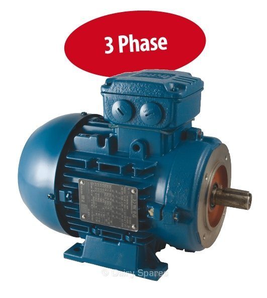 WEG Motor Suitable for Delaval FMP Milk Pump 2 Pole 3 Phase, 415V 50Hz – 77244