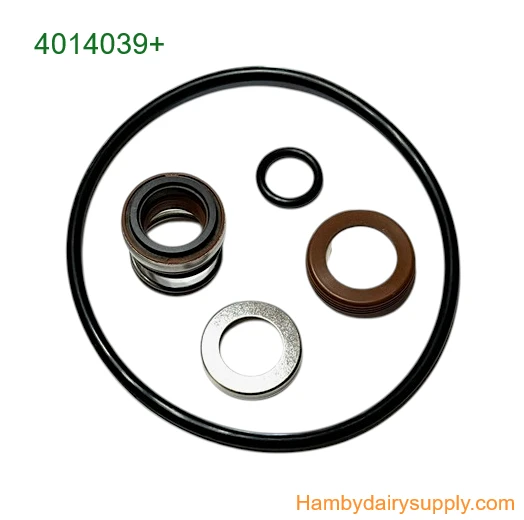 Wash Pump Seal Kit with 2 O-Rings for 1.0 & 1.5 hp Bou-Matic DariKool DEC & Sunset