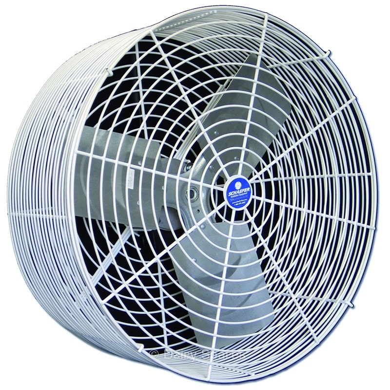 Schaefer barn kooler large dairy parlour fan EF01