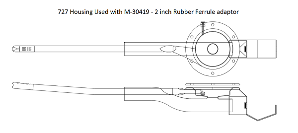 Mueller Jet Tube Stainless Steel Assembly for 1.5 hp washer - Oval Tanks M-30419