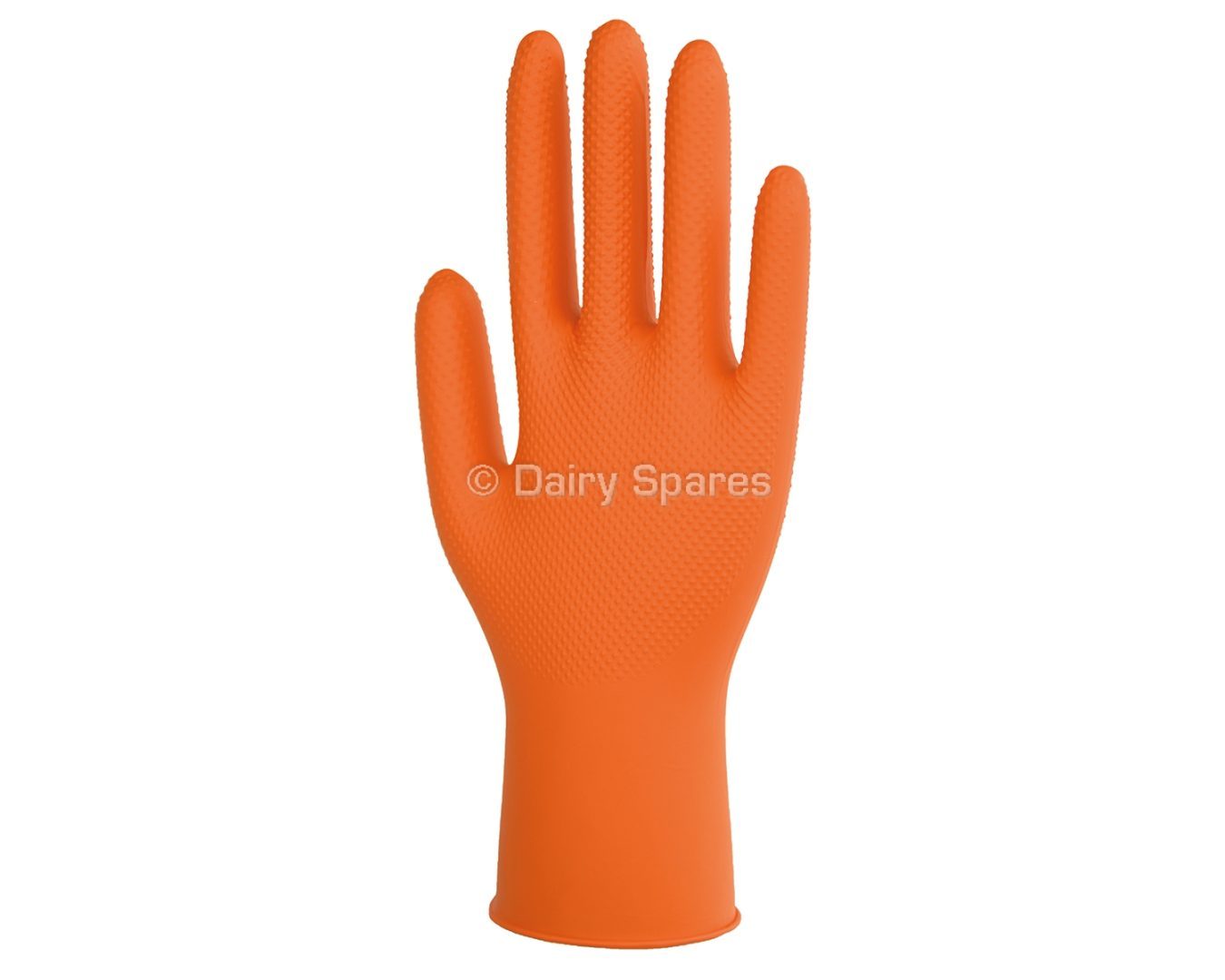 febra™ PYRAMID Nitrile Glove Orange Powder Free (100Pk) Medium – GLV56M GLV56M