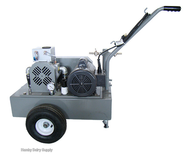HD Portable Vacuum Supply for 1 or 2 buckets - Electric Made in USA
