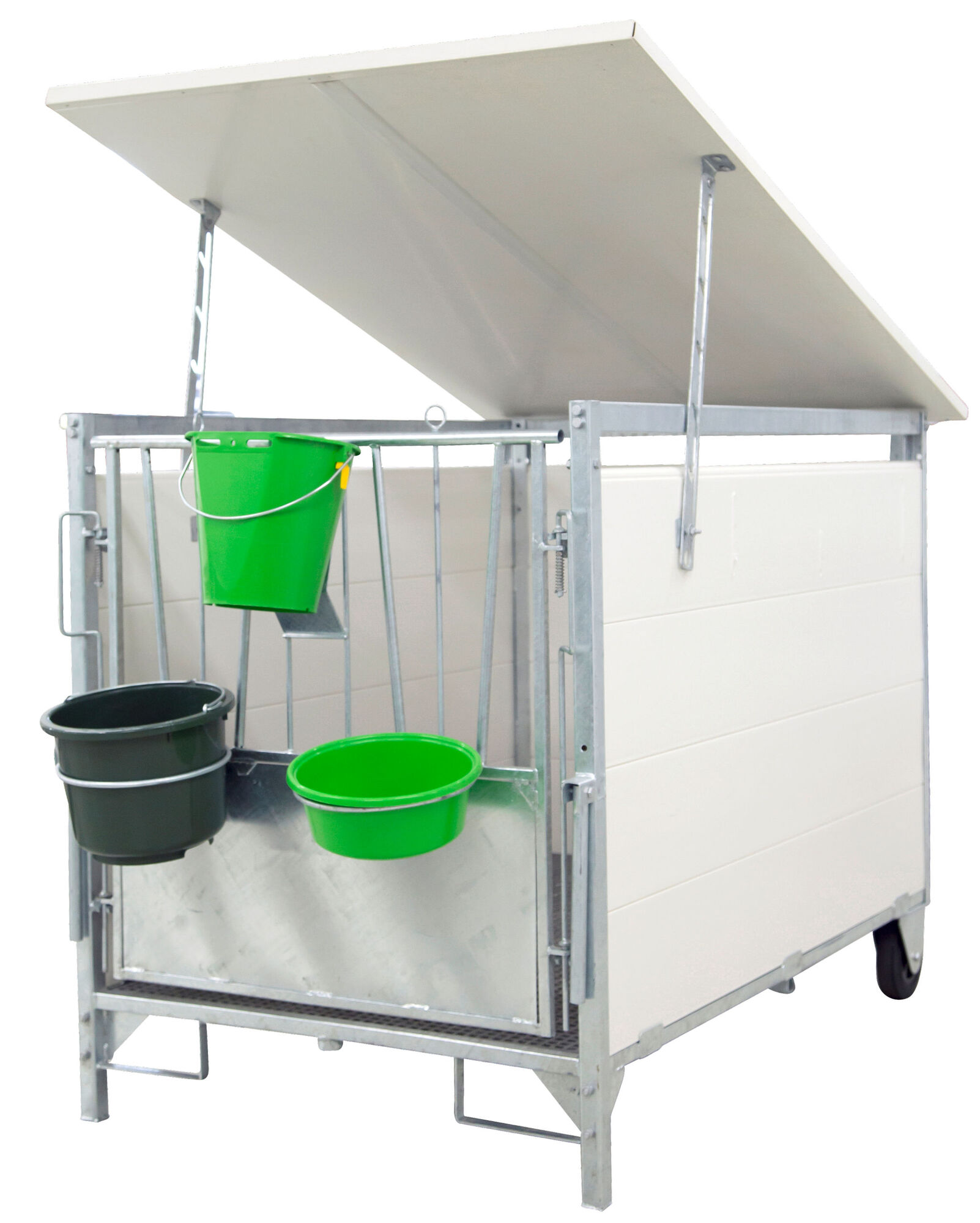 Dach für Kälberbox klein