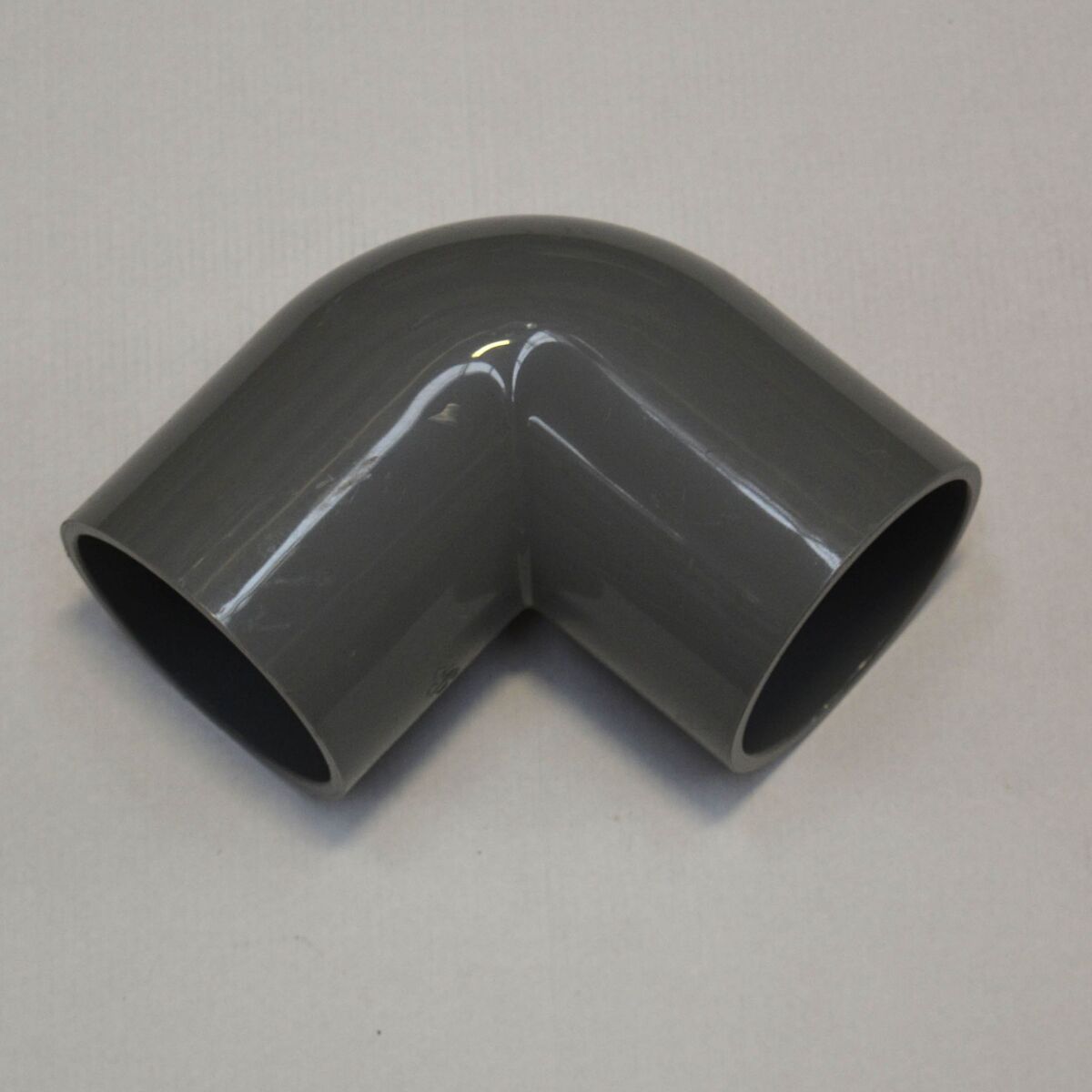 Grey PVC Pipe Bend 80mm 8801-3255-810