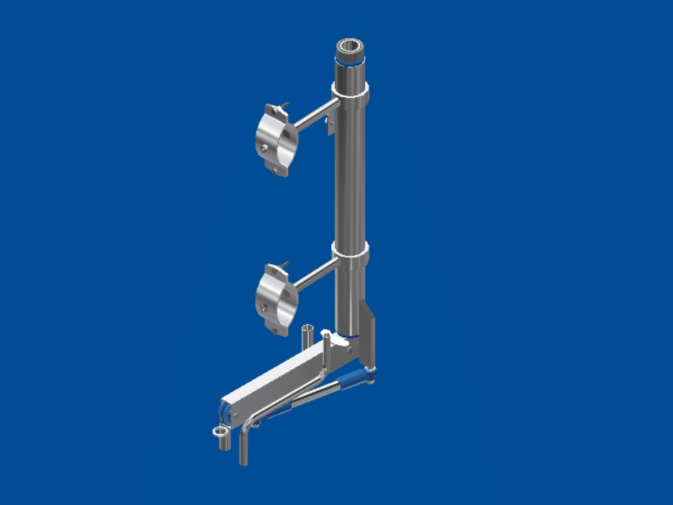 Recording Jar Swingover Arm – 2″ x 2″ Support Bracket