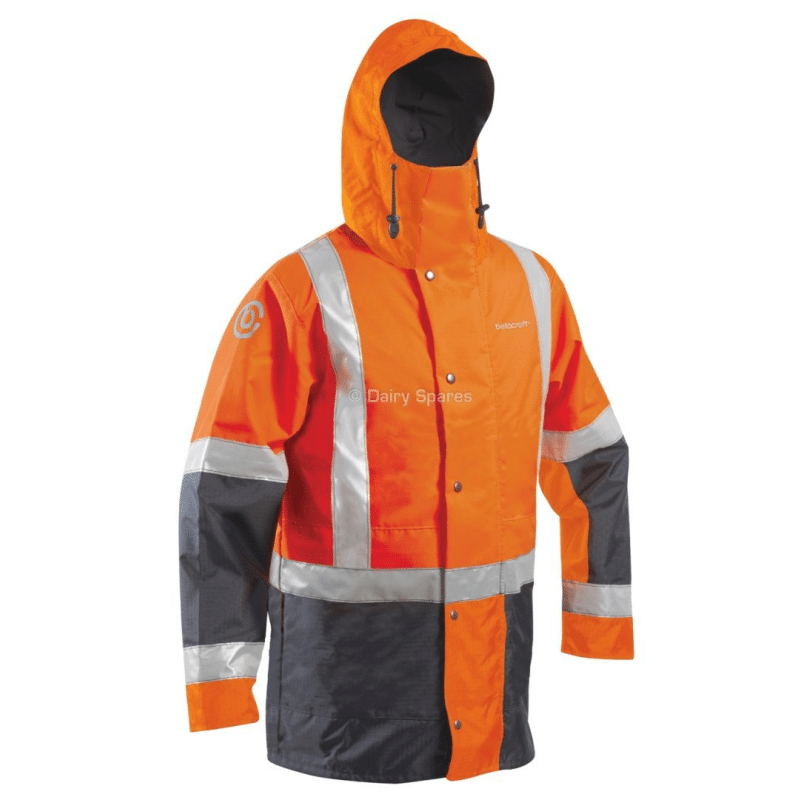 Betacraft ISO940 Ranger Parka Fluoro Orange Navy BCV11