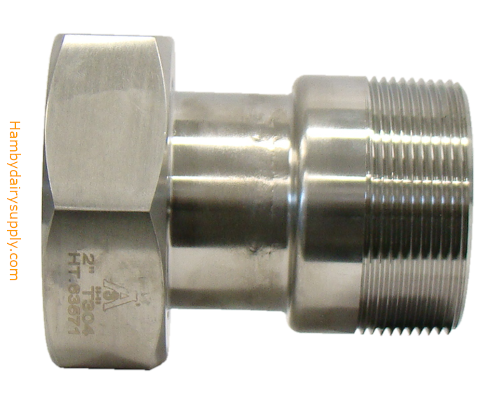 Welded Tank Valve adapter kit - Bevel seat to NPT Pipe Thread - 2.0 inch - Call To Order